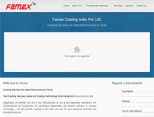 Tablet Screenshot of famexcoating.com